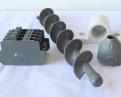 What auxiliary materials are used in plastic mold processing
