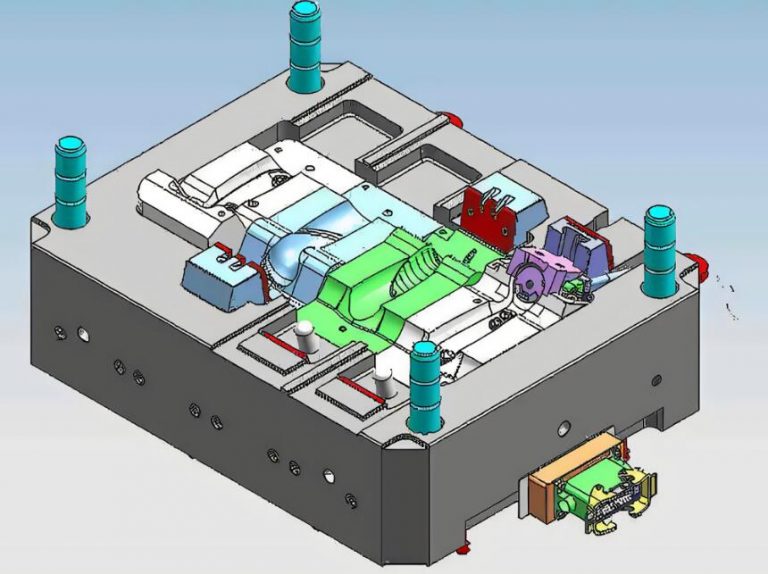 Drawing the mold structure and part drawings first in mold design