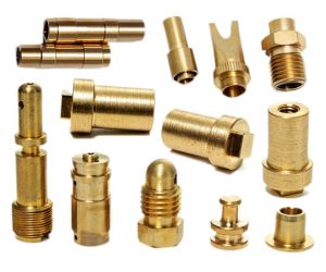 Machining customized brass screws with fully automatic CNC lathe, machining customized copper parts and spare parts with lathe centering