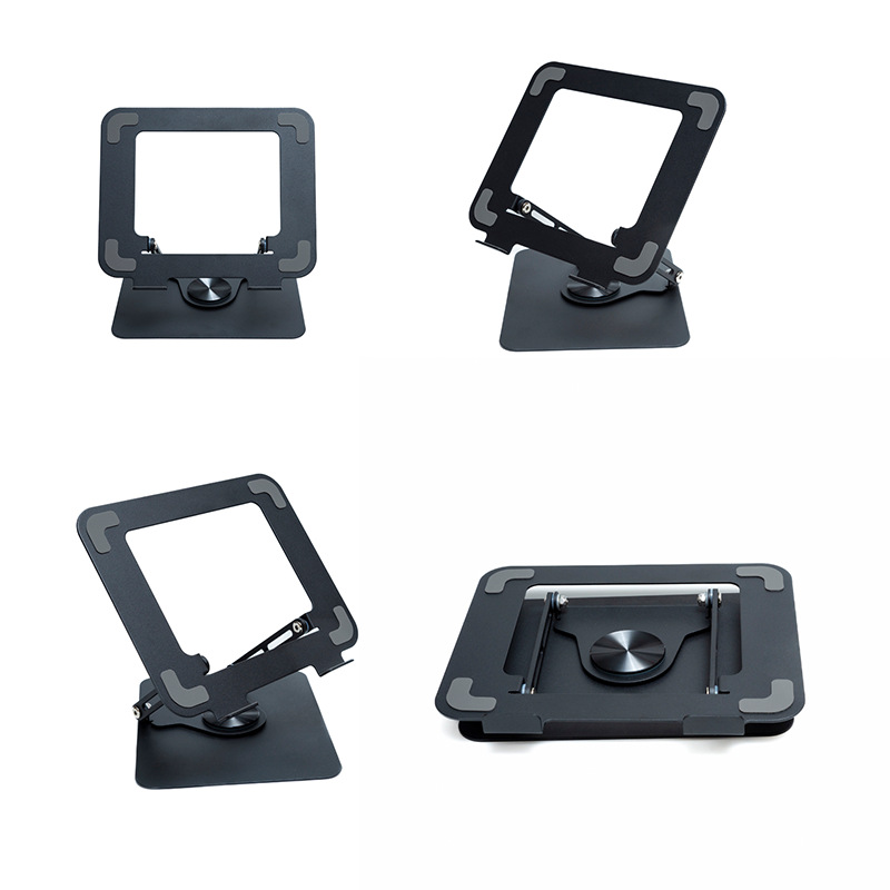 Aluminum alloy tabletop foldable tablet multifunctional lazy anti-skid metal phone holder non-standard custom processing factory
